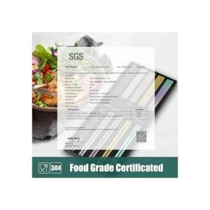 GLAMFIELDS Palillos de metal reutilizables aptos para