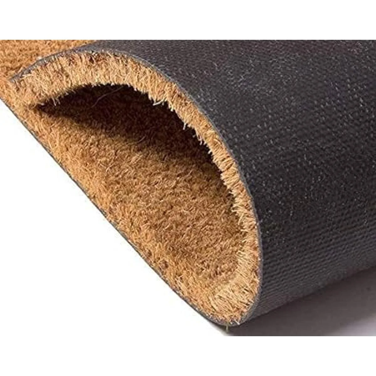 Felpudo de fibra de coco para puerta delantera con diseño_2