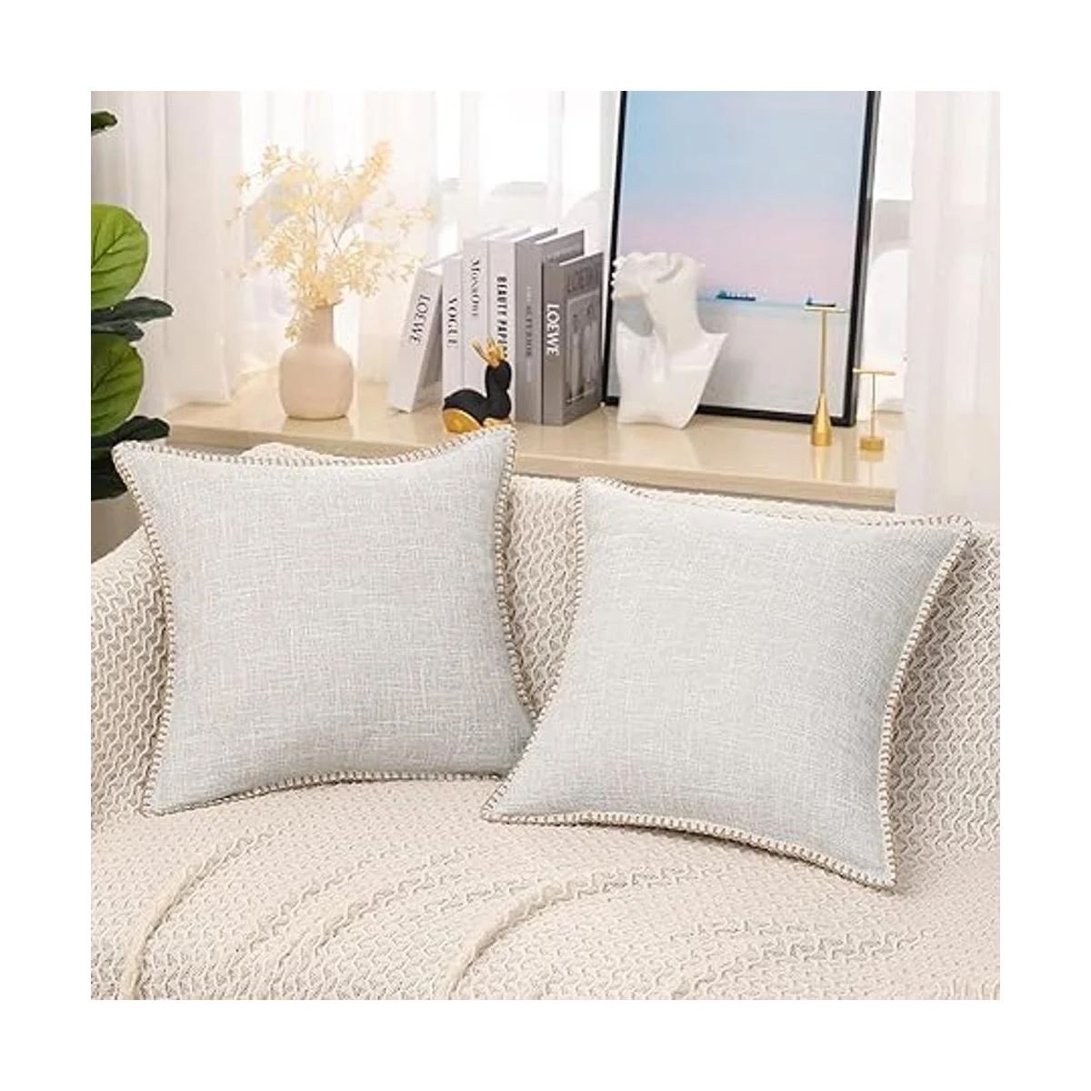 decorUhome Juego de 2 fundas de almohada decorativas de 20_2