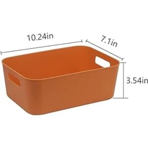 Feisco Juego de 6 organizadores de gabinetes canastas de