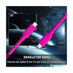 Cable USB tipo C a C 3.1 Gen 2 con 100 W PD transferencia_4