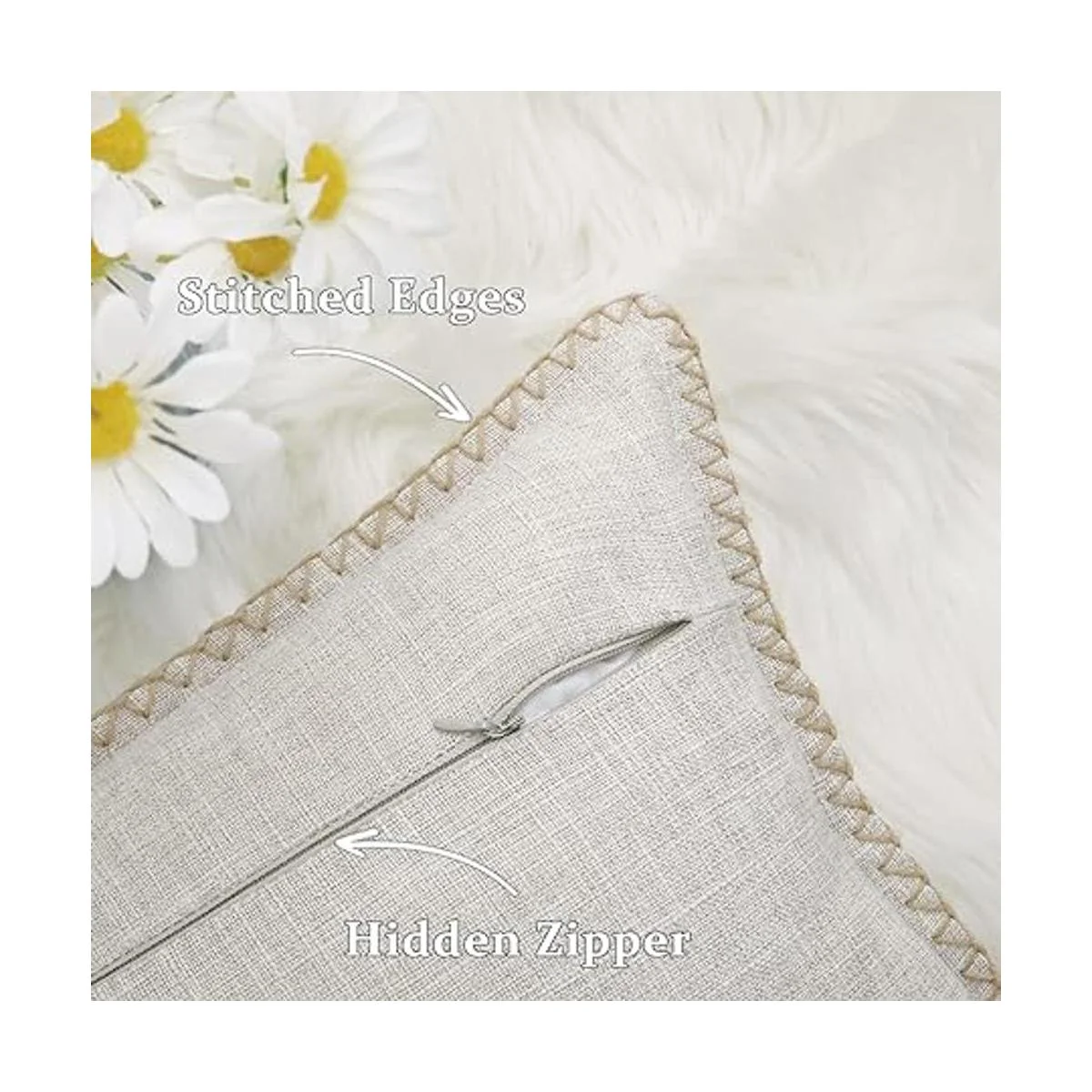 decorUhome Juego de 2 fundas de almohada decorativas de 20_3