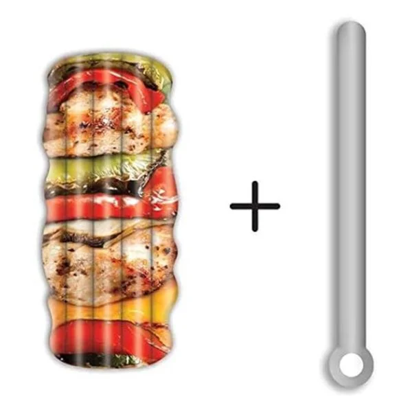 Flotador y fideos de pollo Shish Tubo de flotador de