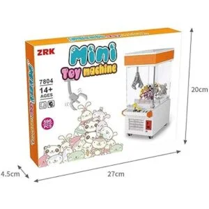 Claw Machinel Juego de exhibición de micro bloques para_4