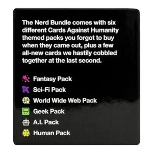 Cards Against Humanity Paquete Nerd 6 paquetes_3