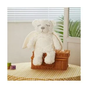 Athoinsu Oso de peluche de ángel iluminado con luz LED de_2