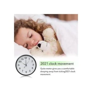 Kigeli Reloj de pared de cuarzo para bricolaje 6 números