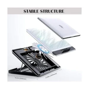 KEROLFFU Enfriador de panel de aluminio para computadora