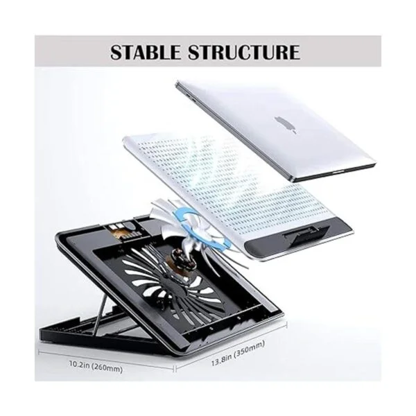 KEROLFFU Enfriador de panel de aluminio para computadora