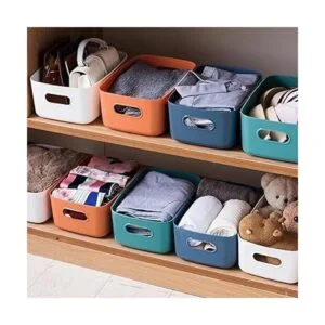 Feisco Juego de 6 organizadores de gabinetes canastas de