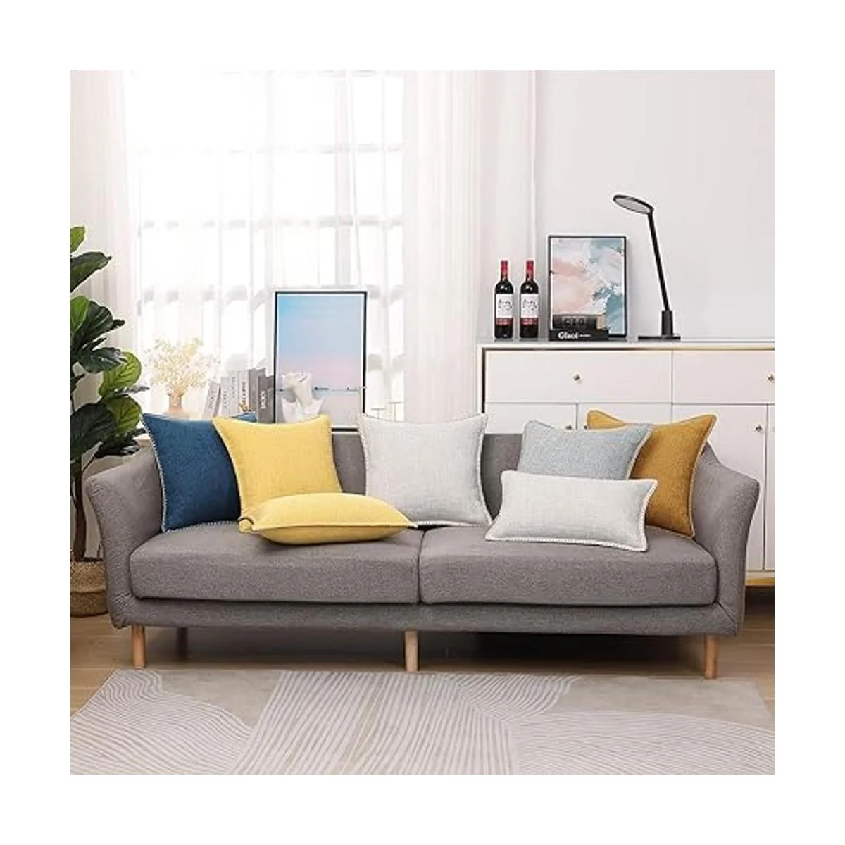 decorUhome Juego de 2 fundas de almohada decorativas de 20_6