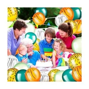 Liliful 24 globos de selva de 12 pulgadas globos de_4