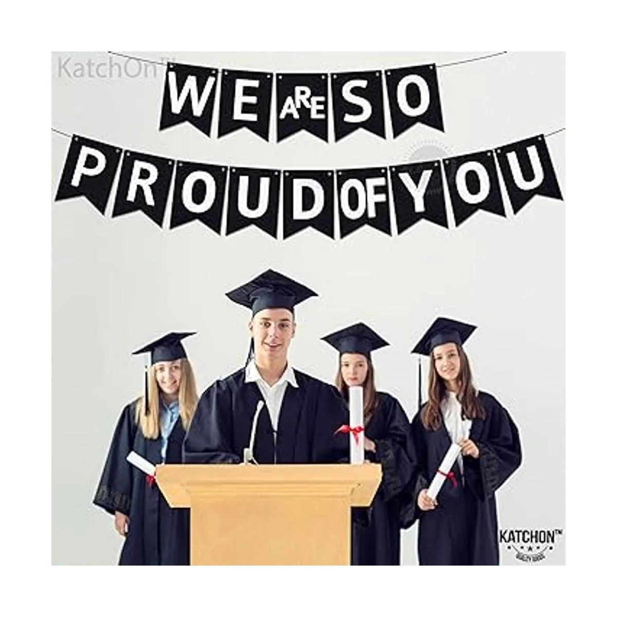 Banner de fieltro de 10 pies no DIY Decoraciones de_3