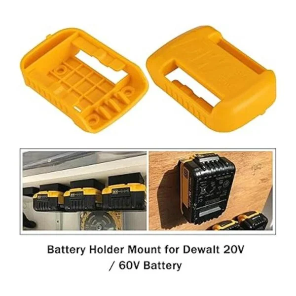 Paquete de 5 soportes de batería para batería Dewalt de 20_5