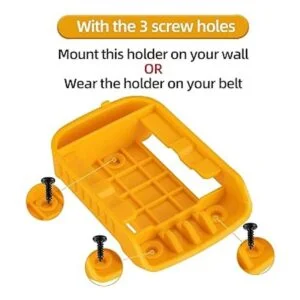 Paquete de 5 soportes de batería para batería Dewalt de 20_6