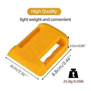 Paquete de 5 soportes de batería para batería Dewalt de 20_4