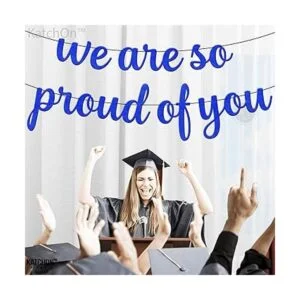 Banner de Felt We Are So Proud Of You 10 pies no DIY_5