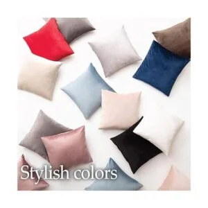 lalaLOOM Juego de 2 fundas de almohada lujosas de_3