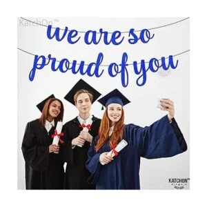 Banner de Felt We Are So Proud Of You 10 pies no DIY_3