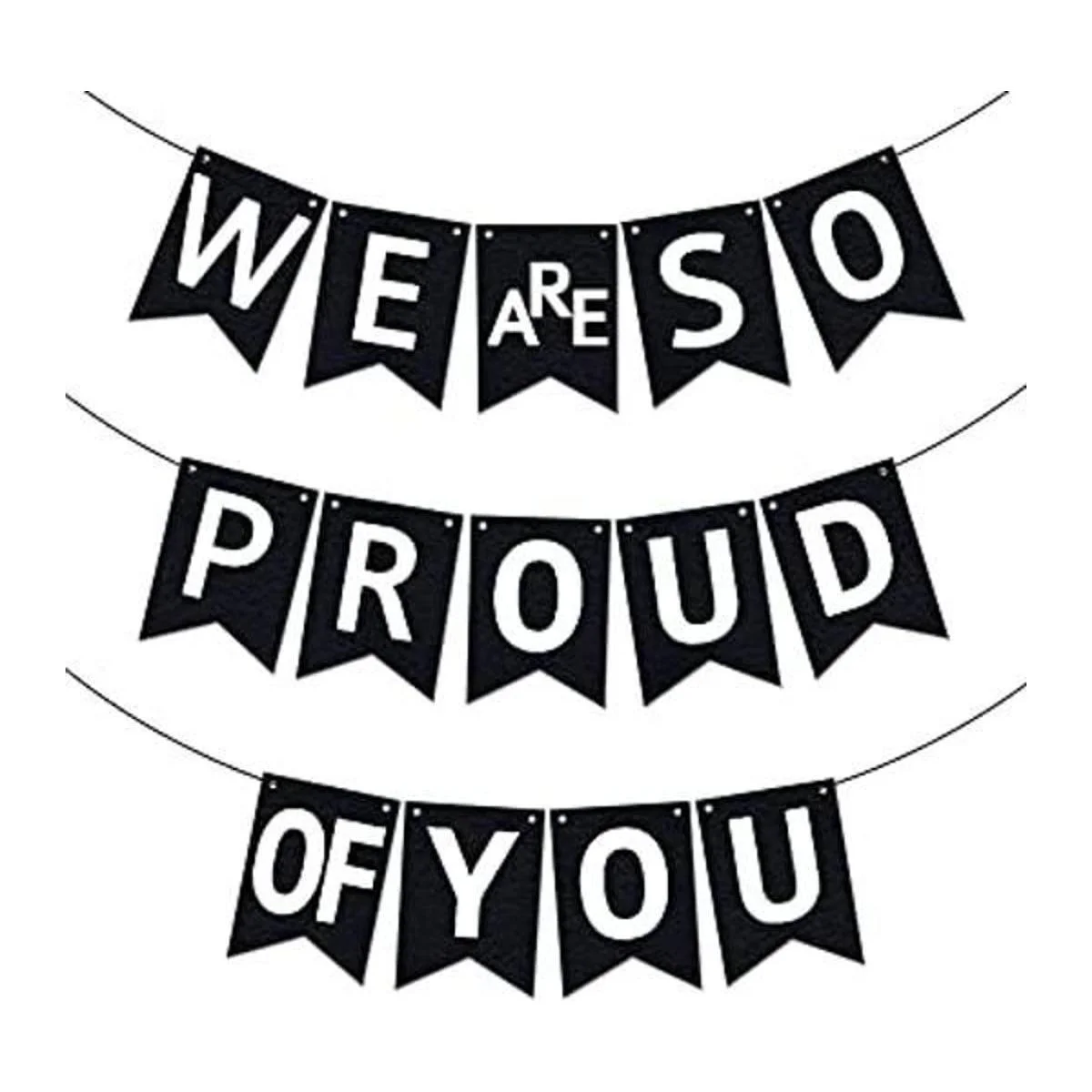 Banner de fieltro de 10 pies no DIY Decoraciones de_1