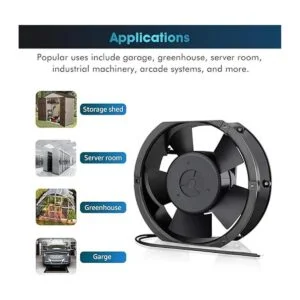 Wathai Ventilador axial de CA de 110 V 120 V gran flujo_6