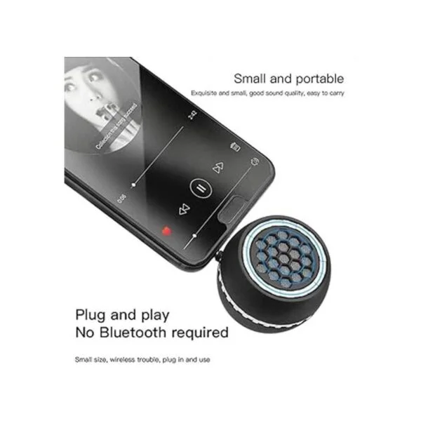Mini altavoces portátiles EAVO 3W 1.417 in Micrófono_3