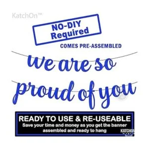 Banner de Felt We Are So Proud Of You 10 pies no DIY_2