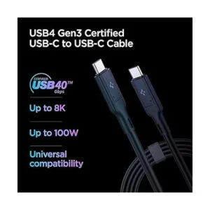 Certificado USBIF Cable USB 4 Spigen para cable_2