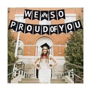 Banner de fieltro de 10 pies no DIY Decoraciones de_6