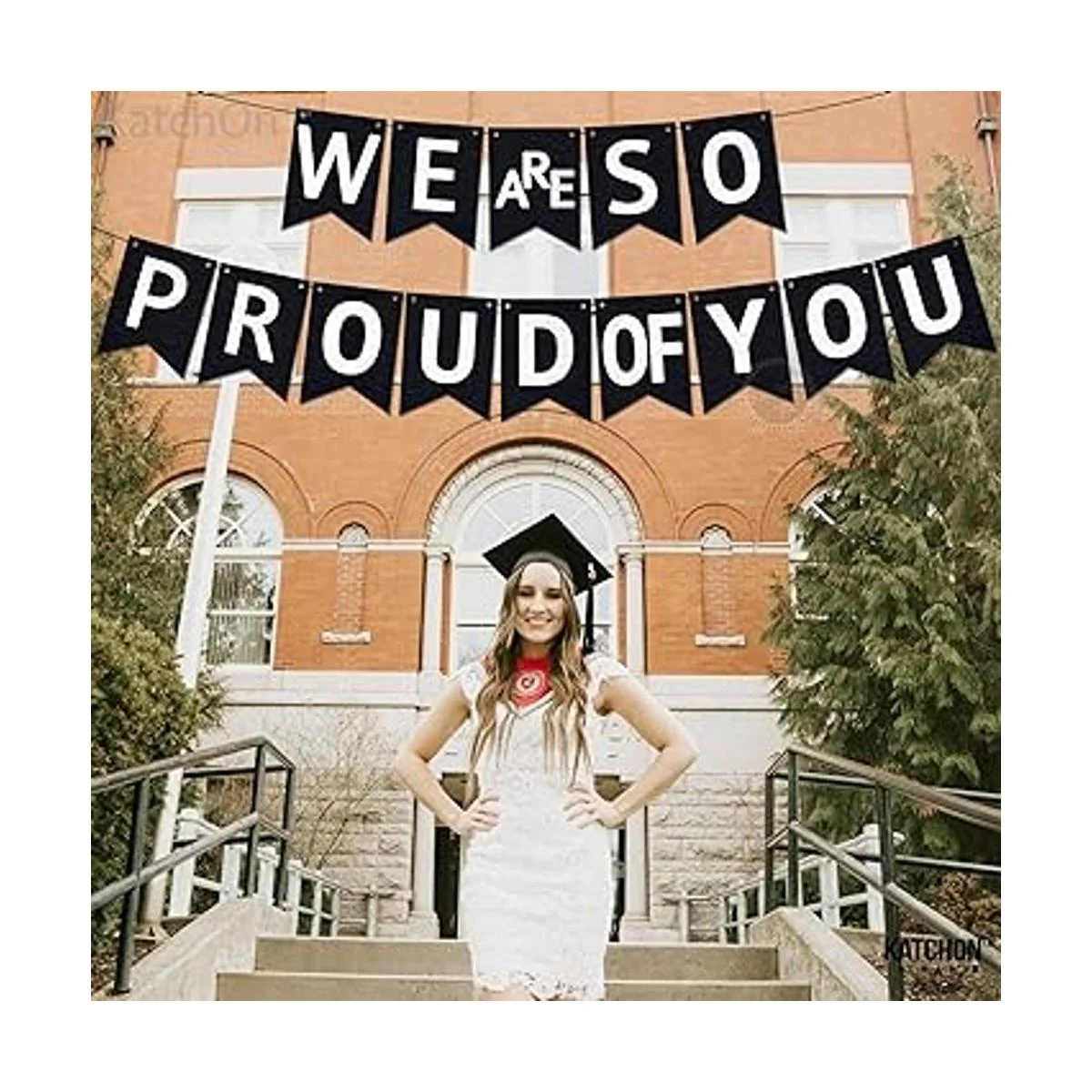 Banner de fieltro de 10 pies no DIY Decoraciones de_6