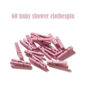 Dont Say Baby Shower Pinza para ropa para niña incluye
