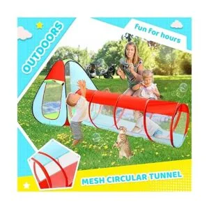 Tienda de campaña de juego para niños pequeños con pozo de_5