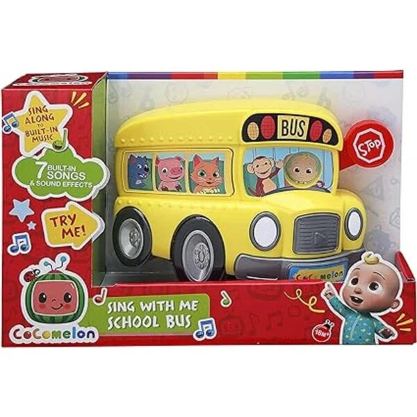 Cocomelon Autobús musical para niños autobús escolar_6
