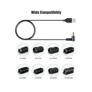 2 paquetes de cables USB DC para videocámara Panasonic_3