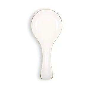 Soporte de cuchara de cerámica para cocina cocina