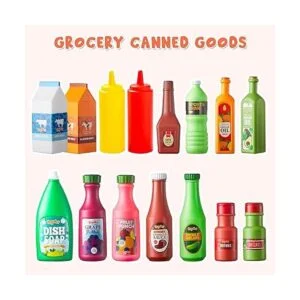 JOYIN 30 latas de alimentos para jugar accesorios de_2