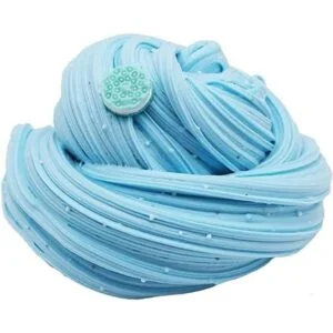 Luskidol Crema de mantequilla de juguete de slime azul_2
