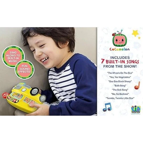 Cocomelon Autobús musical para niños autobús escolar_3
