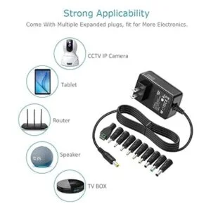 Belker Adaptador de corriente continua de 12 V 2 A 1.5_6