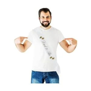 Paquete de banda de baby shower Mom To Be y Dad To_3