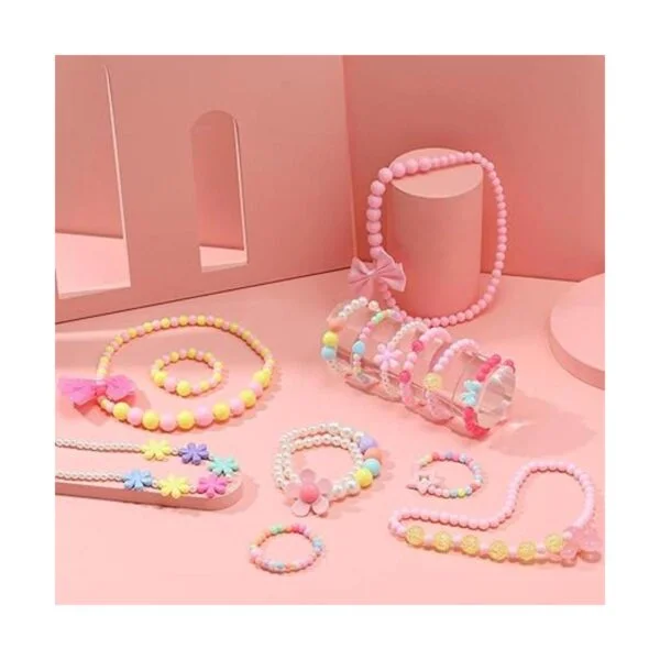 Juego de 9 piezas de joyería para niñas y niñas con_5
