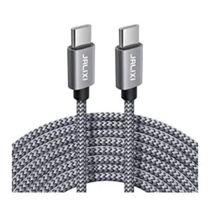 JALIXI Cable USB C a USB C cable USB extra largo tipo C_1