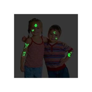 Partywind 380 estilos 30 hojas de tatuajes luminosos_5