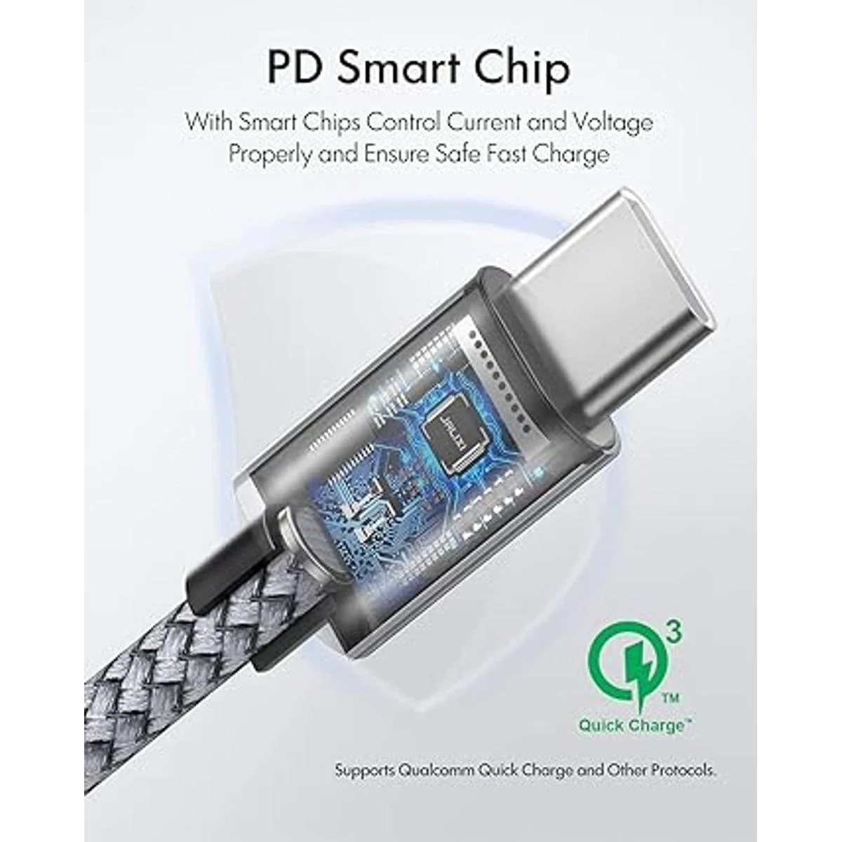 JALIXI Cable USB C a USB C cable USB extra largo tipo C_3