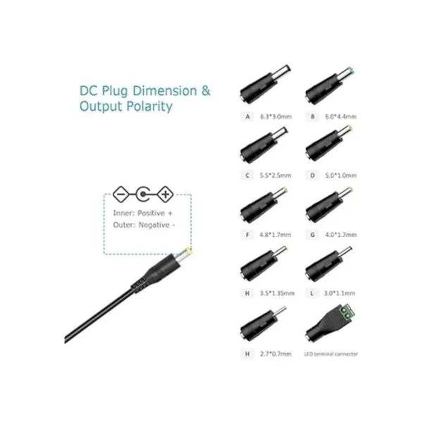Belker 12V 1A AC DC adaptador de pared cargador adaptador_2