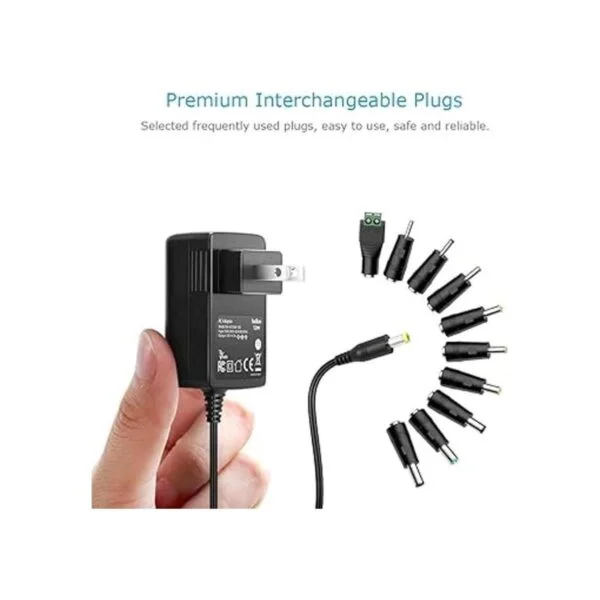 Belker 12V 1A AC DC adaptador de pared cargador adaptador_3