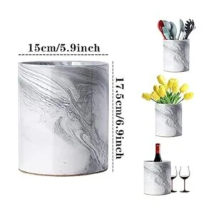 Yundu Golpe de utensilios de cocina de mármol gris_2