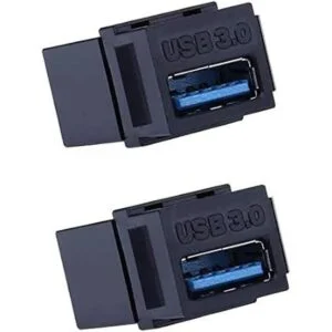 Insertos de conector Keystone USB 3.0 5 adaptadores USB a_4