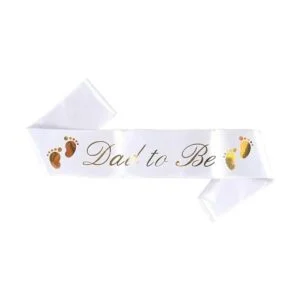 Paquete de banda de baby shower Mom To Be y Dad To_6