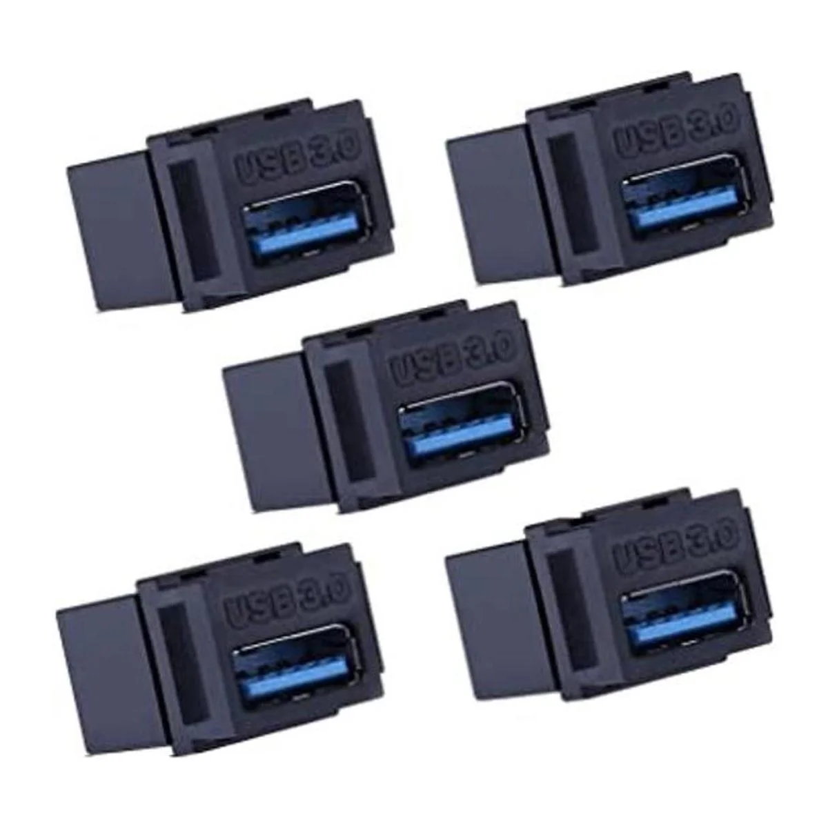 Insertos de conector Keystone USB 3.0 5 adaptadores USB a_1